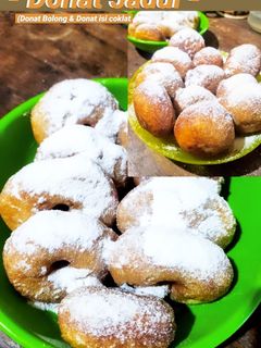 Foto resep Donat Jadul (Donat Gula & isi Coklat)