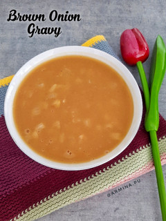 Foto resep Brown Onion Gravy (Saus Steak)