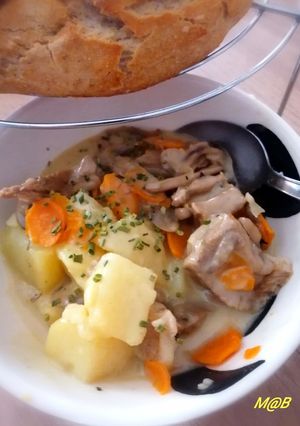 Une photo de Blanquette de veau au Cook Expert