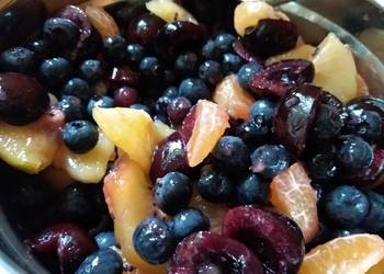 Recipe: Yummy Cherry Fruit Salad