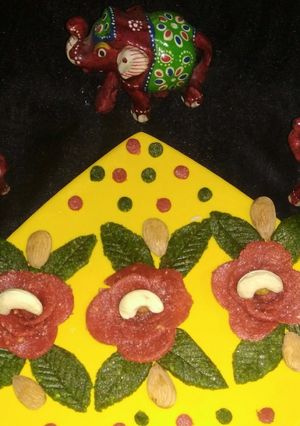 Dry fruits and milk powder rose रेसिपी मुख्य फोटो