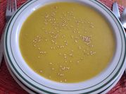 A picture of courgette soups