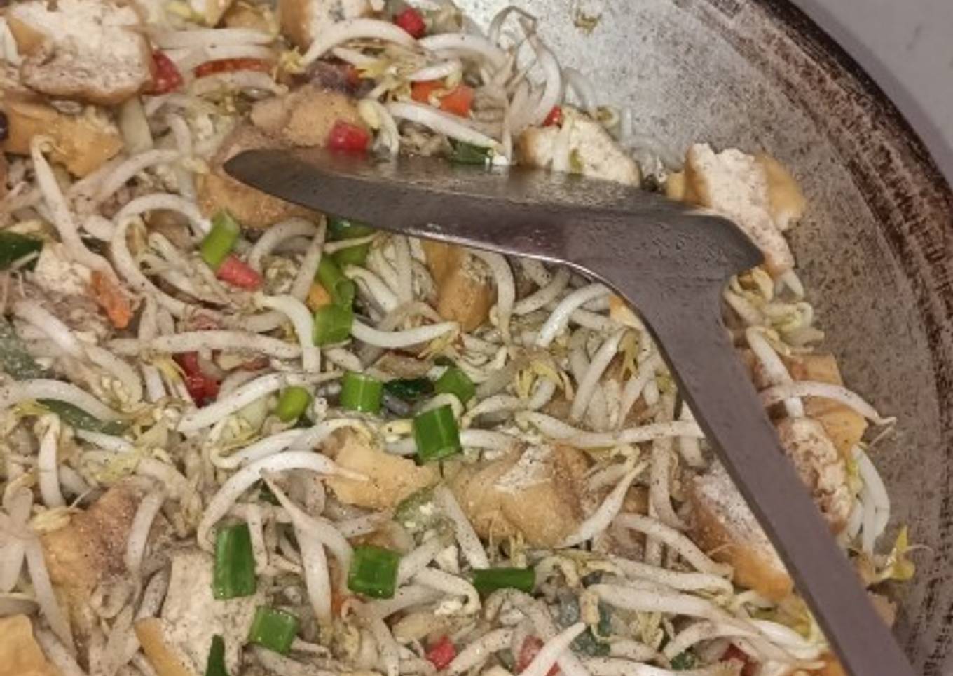 Tumis toge tahu