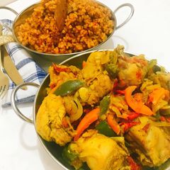 A picture of Curry chicken.