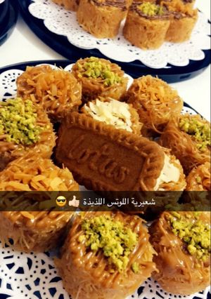 صورة لوصفة شعيرية اللوتس (حلى سريع)