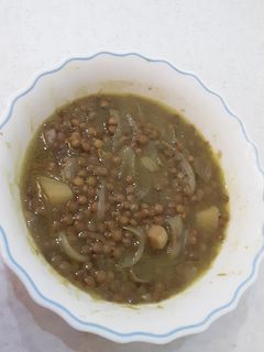 عکسی از دستور خوراک عدسی