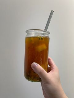 再來一杯-經典百香鳳梨水果茶🍹（無咖啡因版） 的食譜成品照片