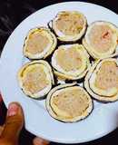 Trứng cuộn cơm rang