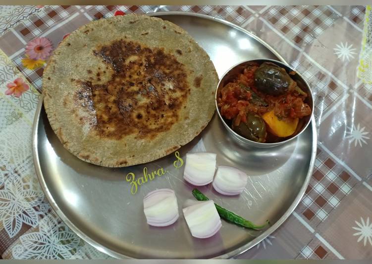 Bajra flour Roti