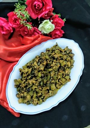 A picture of Delecious Bhindi.