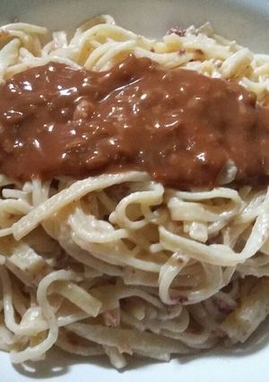 Foto resep Spagetti Carbonara Sederhana