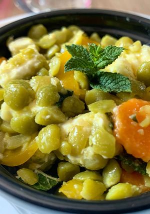 Une photo de Salade fraîche de pois cassés