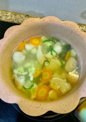 Foto resep Sup Ikan Dori Mpasi