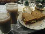cucumber egg sandwich