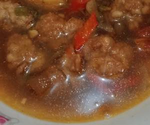 Resep Mudah Semur bola daging kentang Nikmat Lezat