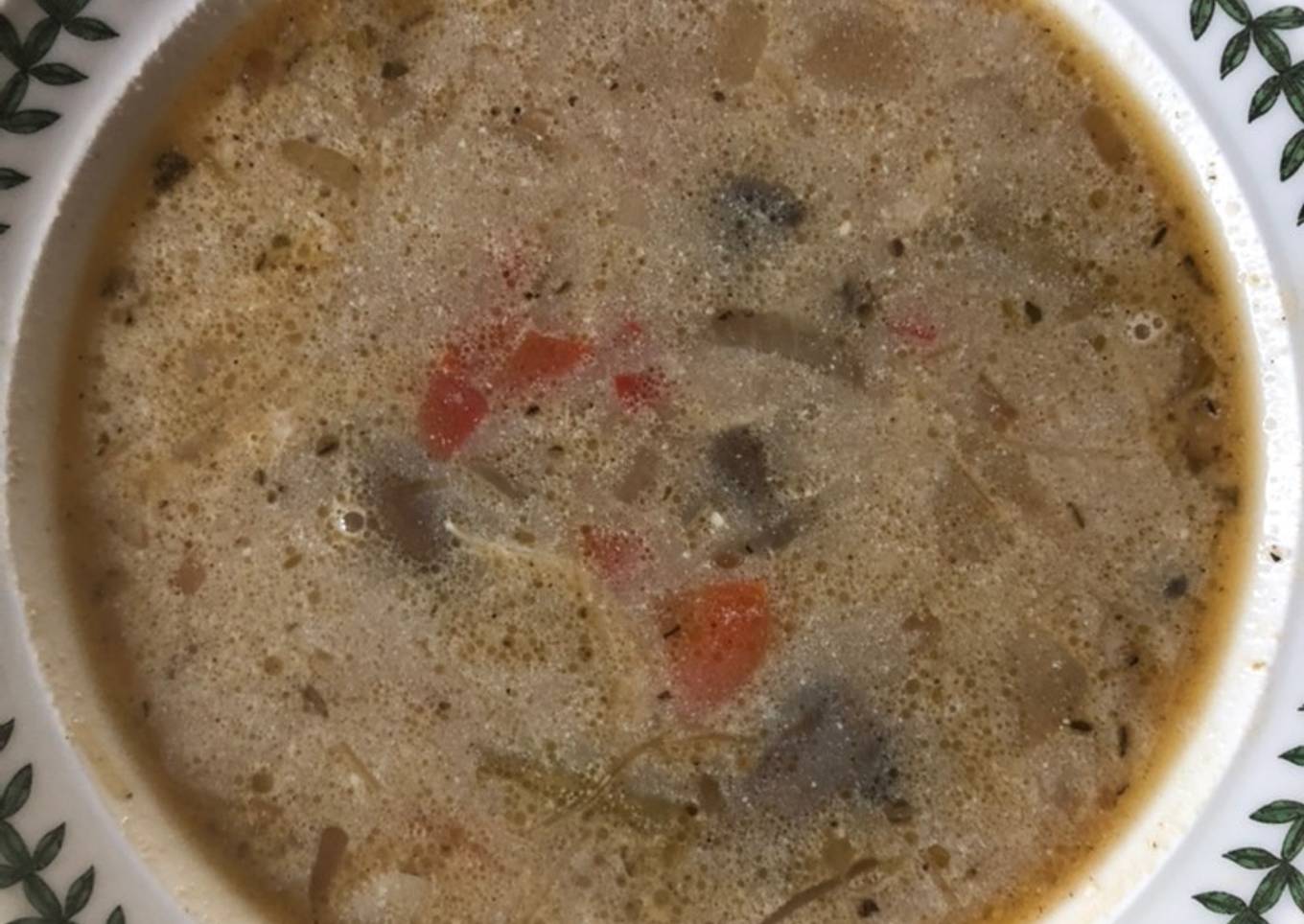 Use-up Double Leftovers Soup