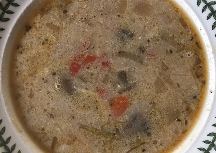 Recipe of Quick Use-up Double Leftovers Soup
