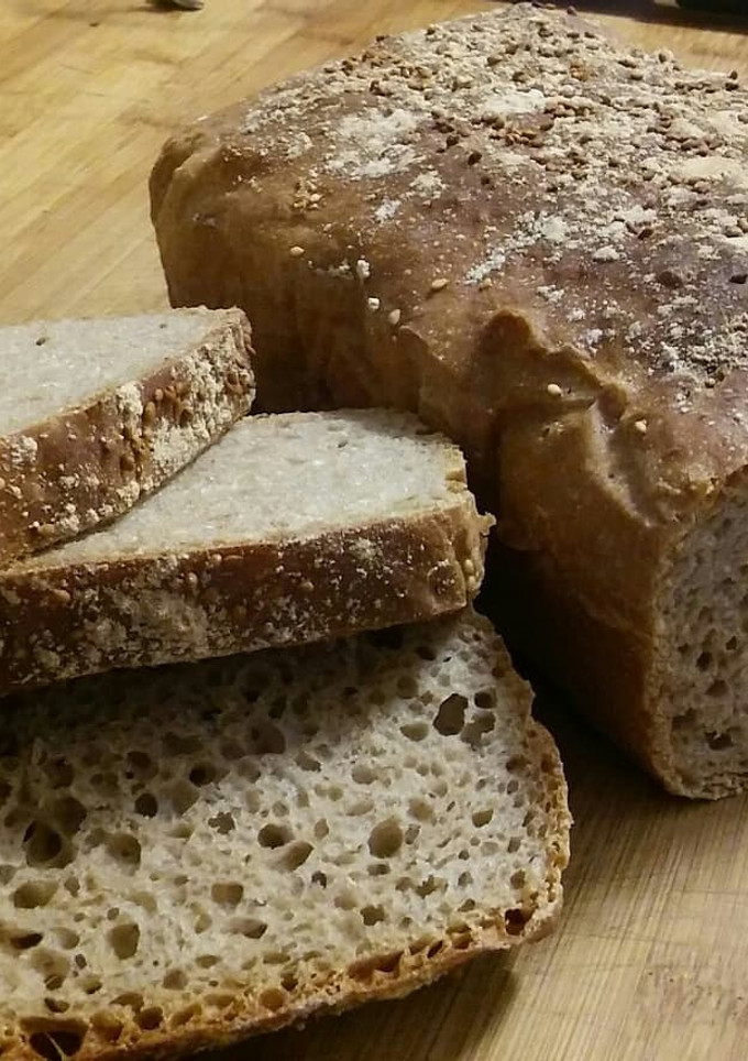Una foto de Pan de molde de espelta