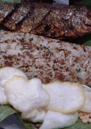 Foto resep Nasi bakar oncom