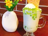 Pandan Ice cream Yougurt