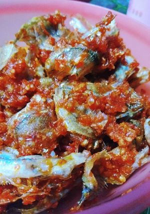 Foto resep Sambal balado ikan asin