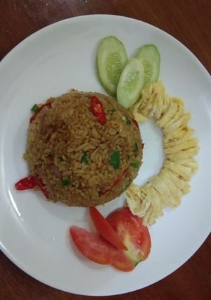 Foto resep Nasi goreng simple