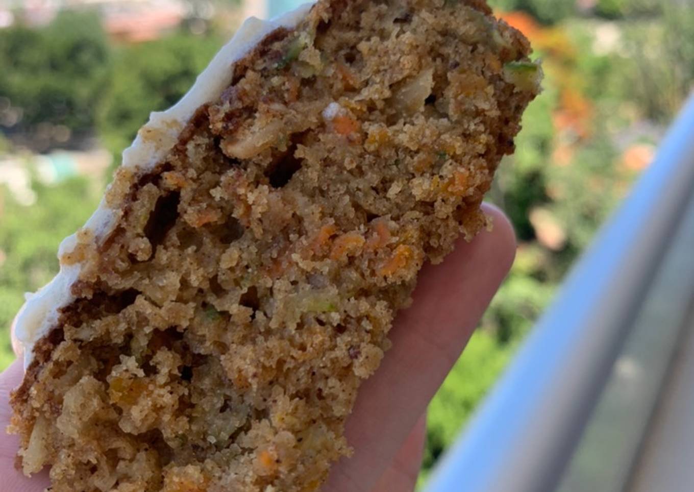 Pan de zanahoria y calabacín