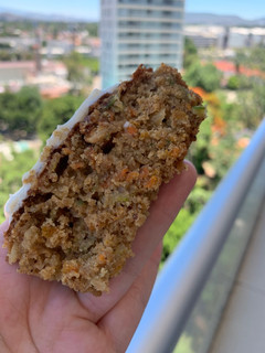 Una foto de Pan de zanahoria y calabacín