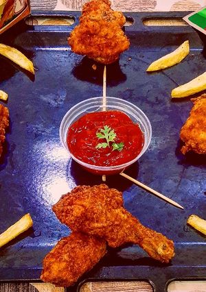 A picture of Crispy fried chicken.