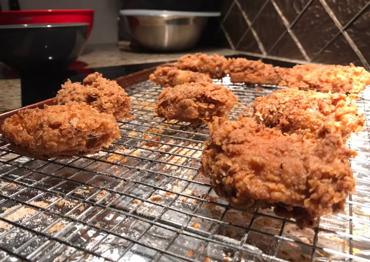 Kentucky fried chicken wings
