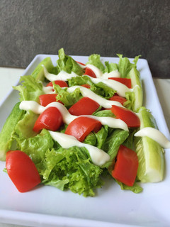 Foto resep Salad lettuce paprika