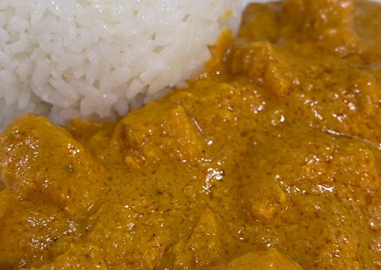دجاج بالزبده (طبق هندي)