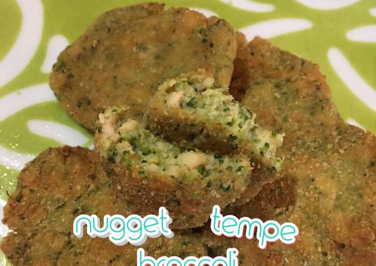 Langkah Mudah untuk Menyiapkan Nugget broccoli tempe mpasi 14m+ Anti Gagal