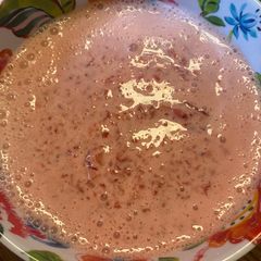 A picture of Strawberry Soup.