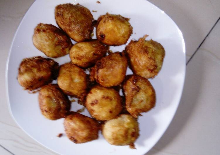 Steps to Make Speedy Yam balls