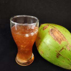 A picture of Vietnamese cold brew.