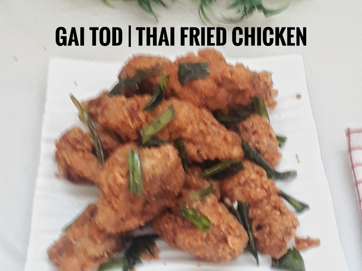 Bagaimana Menyiapkan Gai Tod | Thai Fried Chicken Murah