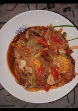 Foto resep Telur Ceplok Saus Tiram