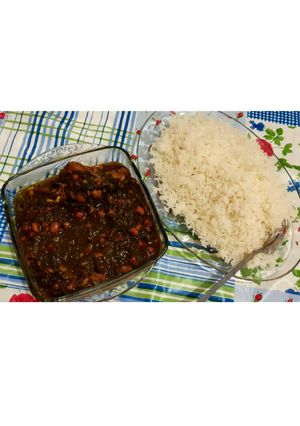 عکسی از دستور خورشت قورمه سبزی‌