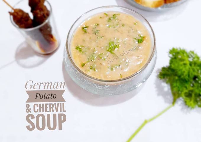 Resep German Potato &amp; Chervil Soup, Enak Banget