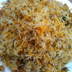 A picture of Biryani.