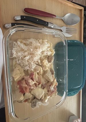 Une photo de Escalope à la normande modifiée