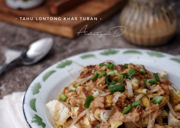 Cara Menyiapkan Tahu Lontong Khas Tuban #pr_uuenaktenanrek, Bikin Ngiler