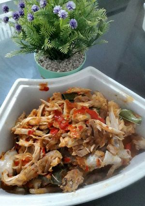 Foto resep Ayam kampung suwir bumbu bali