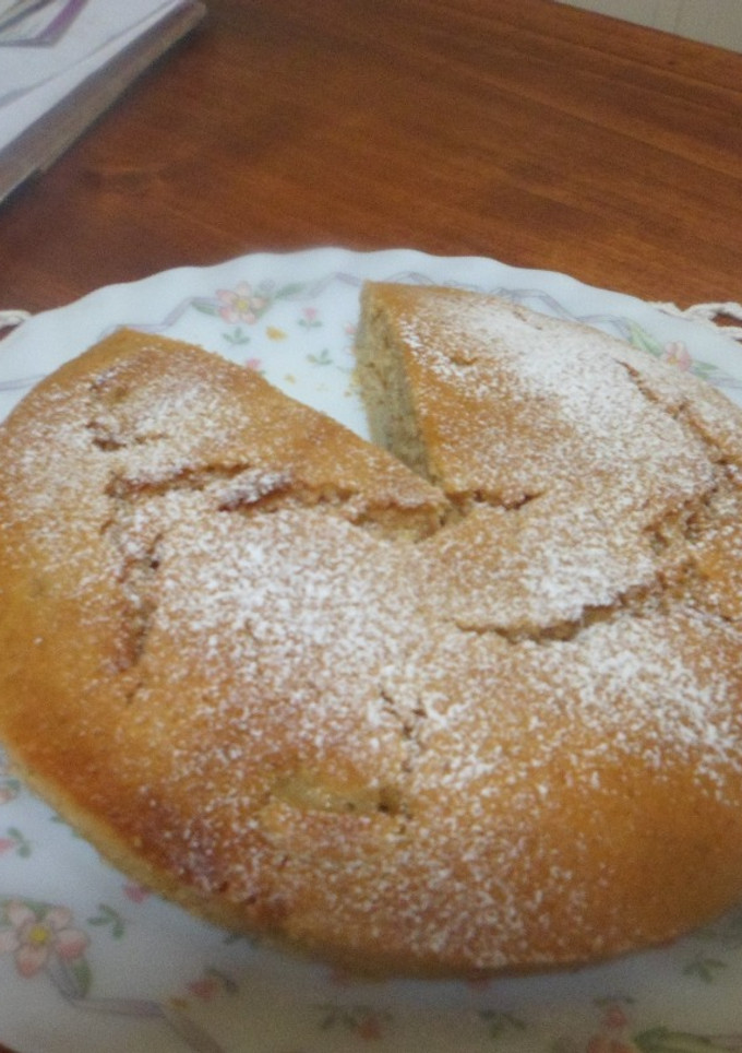 Una foto de Torta de banana y dulce de leche
