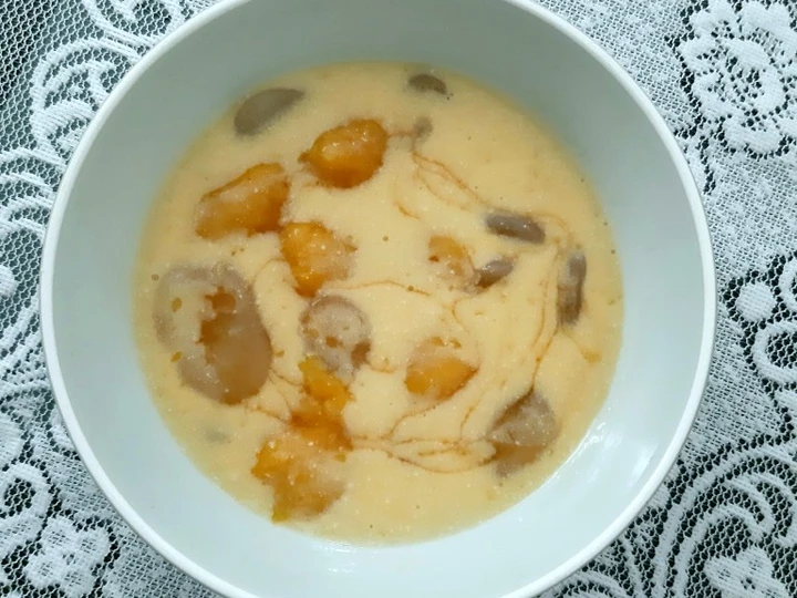 Cara Gampang Menyiapkan Resep Bubur Candil Labu dan Kolang-Kaling yang Uenak Anti Ribet, Lezat