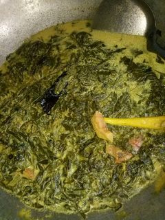 Foto resep Santan daun singkong(ubi)