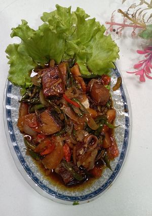 Foto resep Asam Manis Ikan Asin