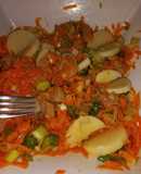 Ensalada de zanahoria deliciosa