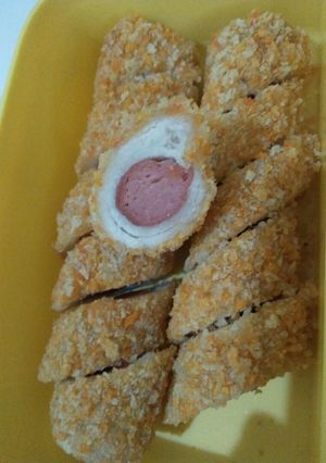 Foto resep Roti gulung sosis